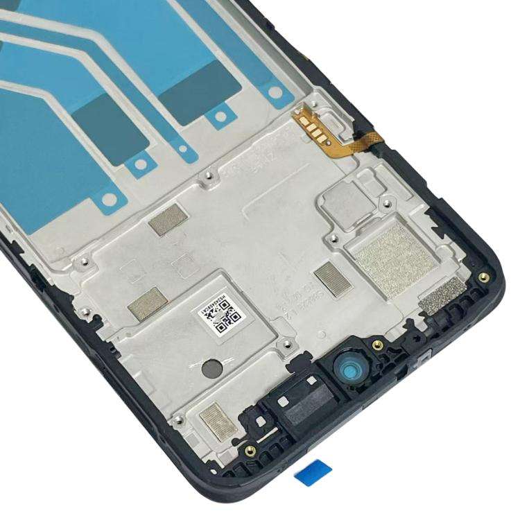 For T-mobile Revvl 7 Pro Original LCD Screen Digitizer Full Assembly with Frame (Black)