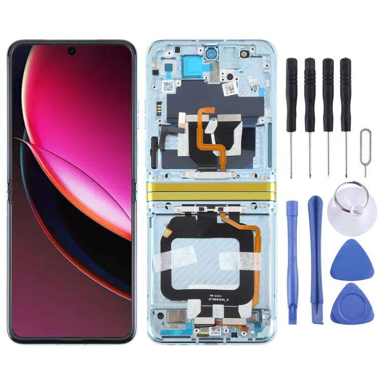 For Motorola Razr 40 Ultra XT2321-3 XT2321-1 XT2321-2 Original LCD Screen Digitizer Full Assembly...