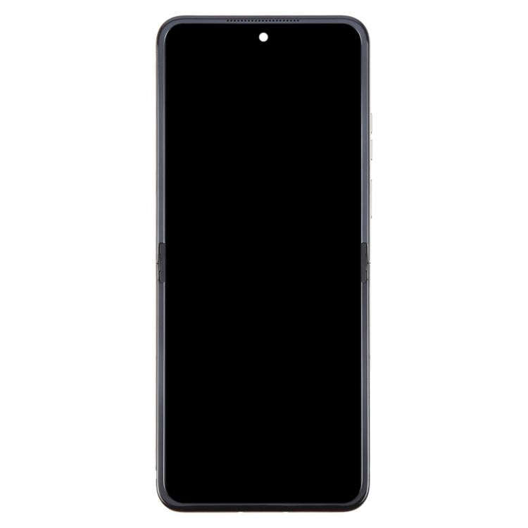 For Motorola Razr 2024 Original LCD Screen Digitizer Full Assembly with Frame (Orange)