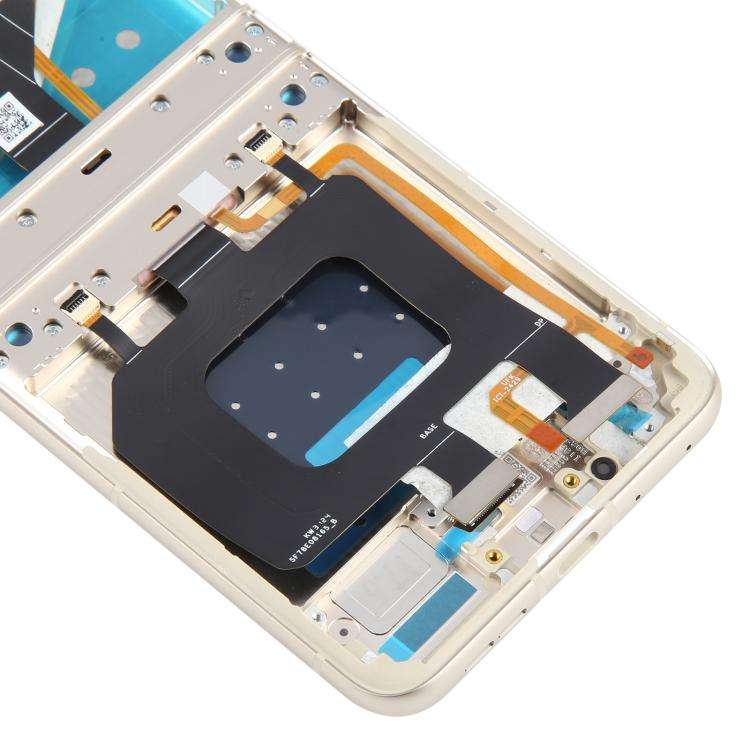 For Motorola Razr 2024 Original LCD Screen Digitizer Full Assembly with Frame (Orange)