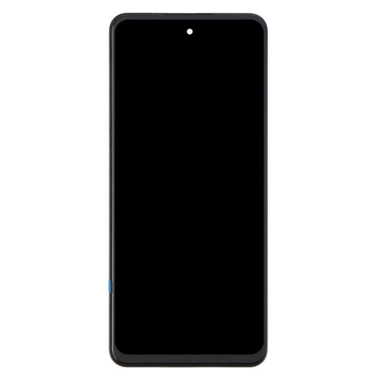 For ZTE nubia Neo 3 5G LCD Screen Digitizer Full Assembly with Frame (Black)