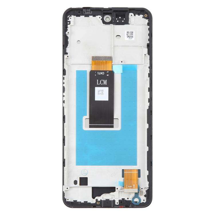 For ZTE nubia Neo 3 5G LCD Screen Digitizer Full Assembly with Frame (Black)