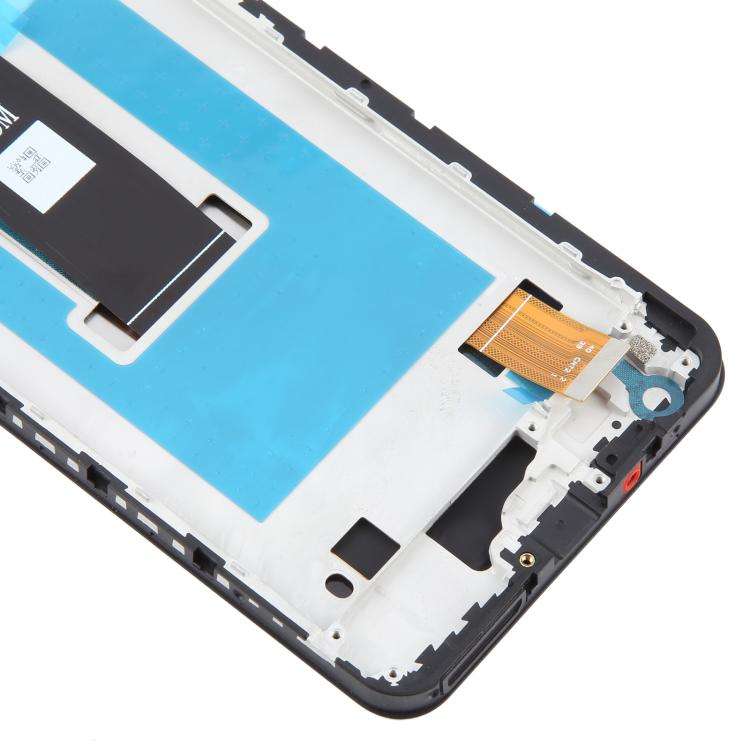 For ZTE nubia Neo 3 5G LCD Screen Digitizer Full Assembly with Frame (Black)