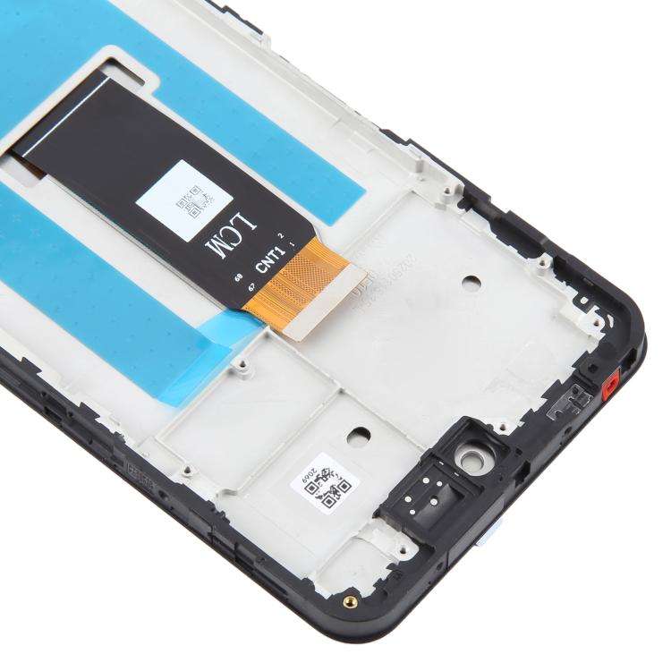 For ZTE nubia Neo 3 5G LCD Screen Digitizer Full Assembly with Frame (Black)