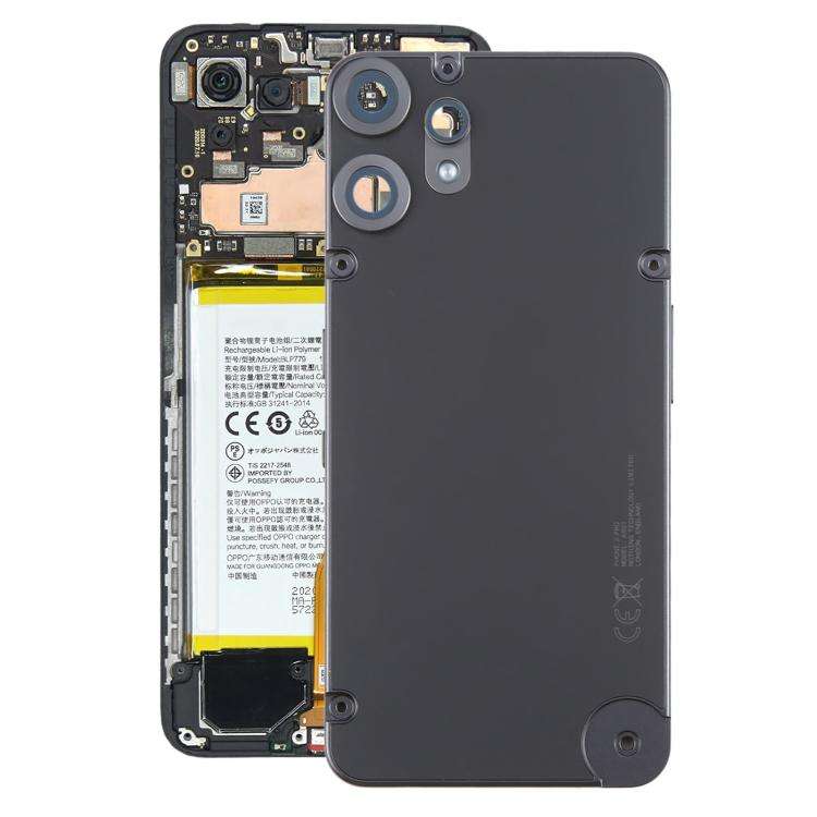 For Nothing CMF Phone 2 Pro Original Back Cover with Camera Lens Cover(Black)