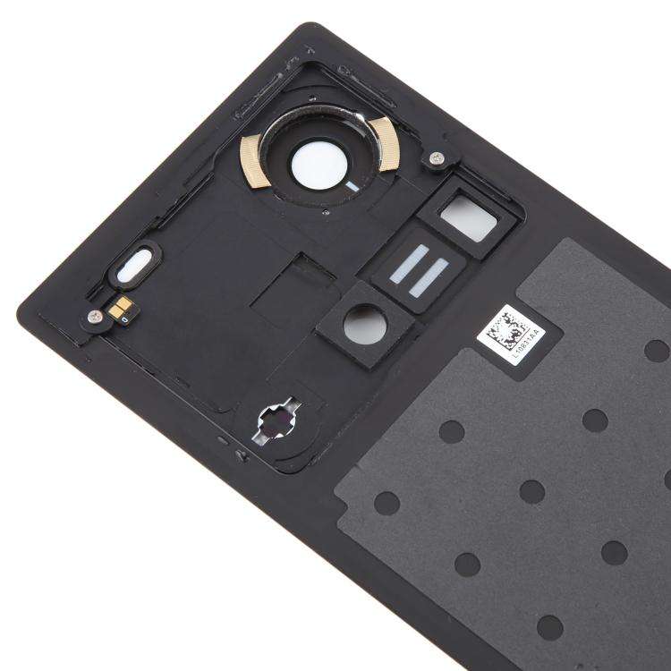 For ZTE nubia Z70 Ultra NX733J NX736J Glass Battery Back Cover with Camera Lens Cover(Gold)