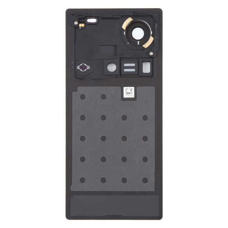 For ZTE nubia Z70 Ultra NX733J NX736J Glass Battery Back Cover with Camera Lens Cover(Blue)