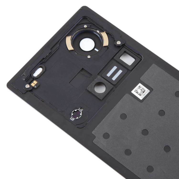 For ZTE nubia Z70 Ultra NX733J NX736J Glass Battery Back Cover with Camera Lens Cover(Blue)