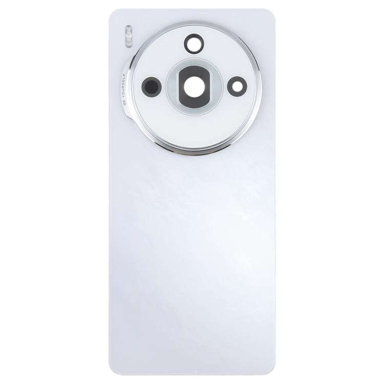 For ZTE nubia Z60S Pro Original Disassembled Glass Battery Back Cover with Camera Lens Cover(White)