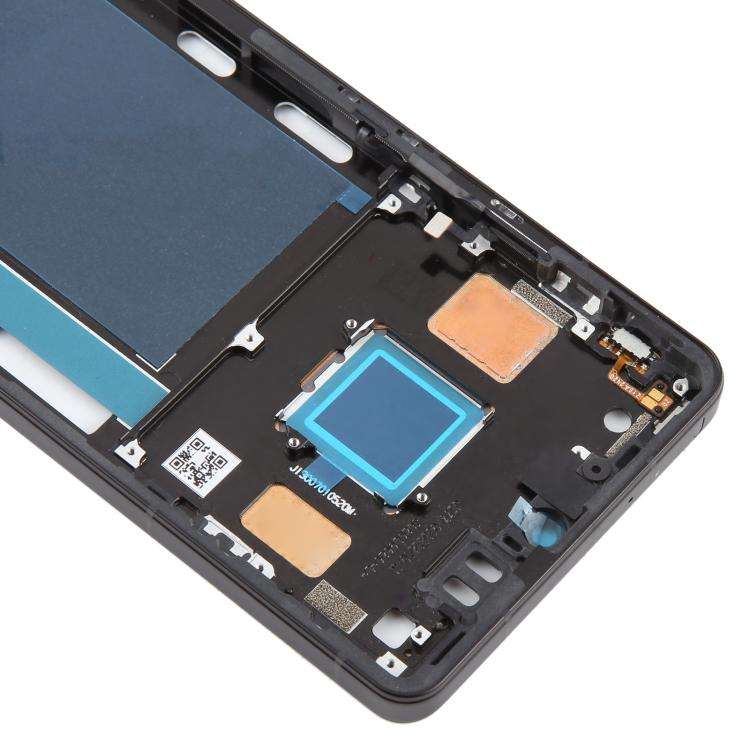 For ZTE nubia Z60S Pro Original Disassembled Middle Frame Bezel Plate (Black)
