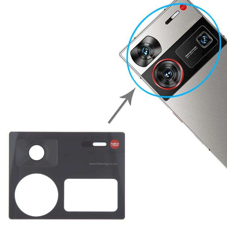 For ZTE nubia Z60 Ultra NX721J Back Camera Lens (Black)