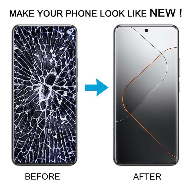 For Xiaomi 14 Pro AMOLED Original LCD Screen Digitizer Full Assembly with Frame (Silver)