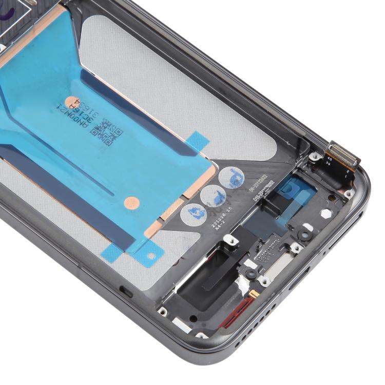 For Xiaomi 14 AMOLED Original LCD Screen Digitizer Full Assembly with Frame (Black)