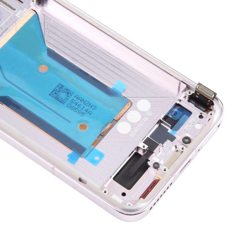 For Xiaomi 14 AMOLED Original LCD Screen Digitizer Full Assembly with Frame (Purple)