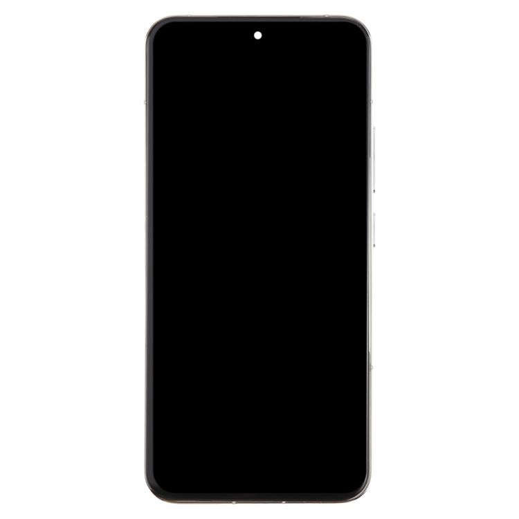 For Xiaomi 14 AMOLED Original LCD Screen Digitizer Full Assembly with Frame (Silver)