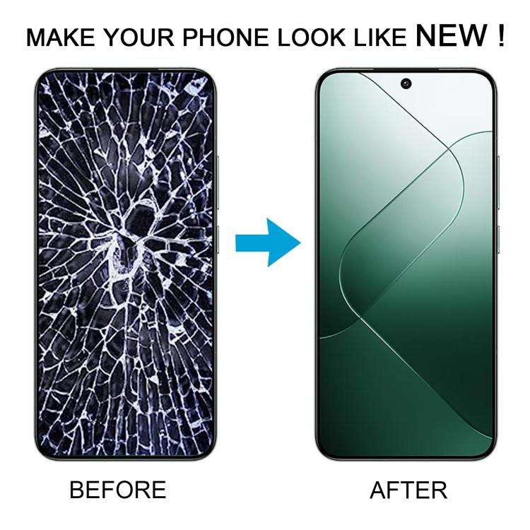 For Xiaomi 14 AMOLED Original LCD Screen Digitizer Full Assembly with Frame (Green)