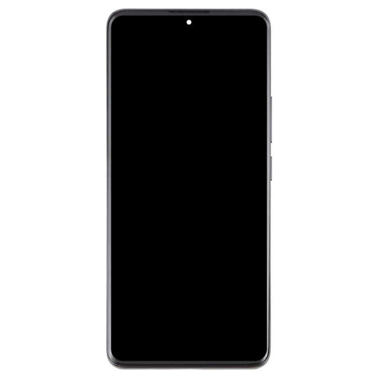 For Xiaomi Poco X7 5G AMOLED Original LCD Screen Digitizer Full Assembly with Frame (Black)