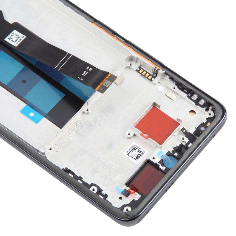 For Xiaomi Poco X7 5G AMOLED Original LCD Screen Digitizer Full Assembly with Frame (Black)