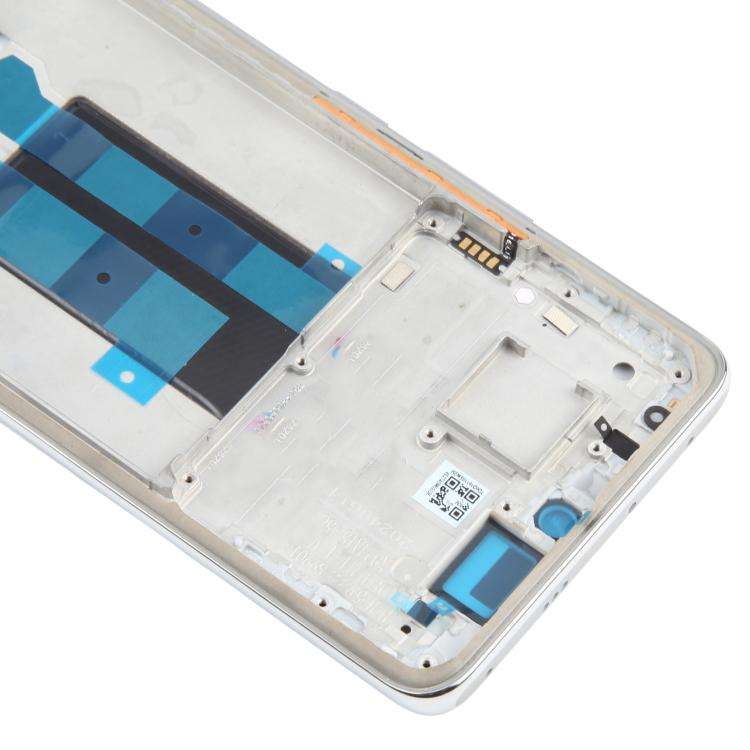 For Xiaomi Poco X7 5G Original Middle Frame Bezel Plate (Silver)