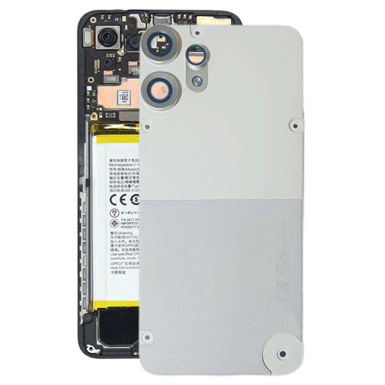 For Nothing CMF Phone 2 Pro Plastic Battery Back Cover(White)
