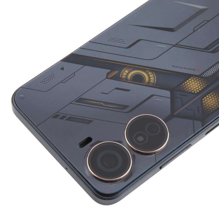 For ZTE nubia Neo 5G 8150N Plastic Battery Back Cover with Middle Frame / Camera Lens Cover(Black)