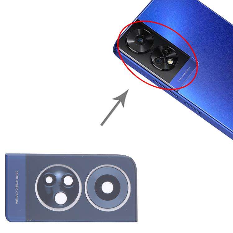 For TCL 50 XE OEM Back Camera Lens (Black)