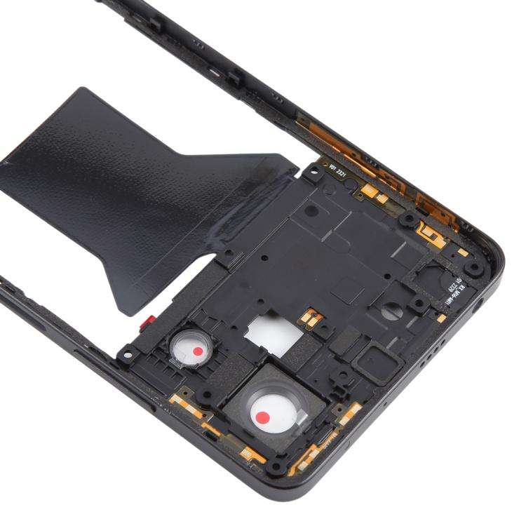 For Xiaomi Redmi Note 12 Pro 5G Original Middle Frame Bezel Plate (Black)