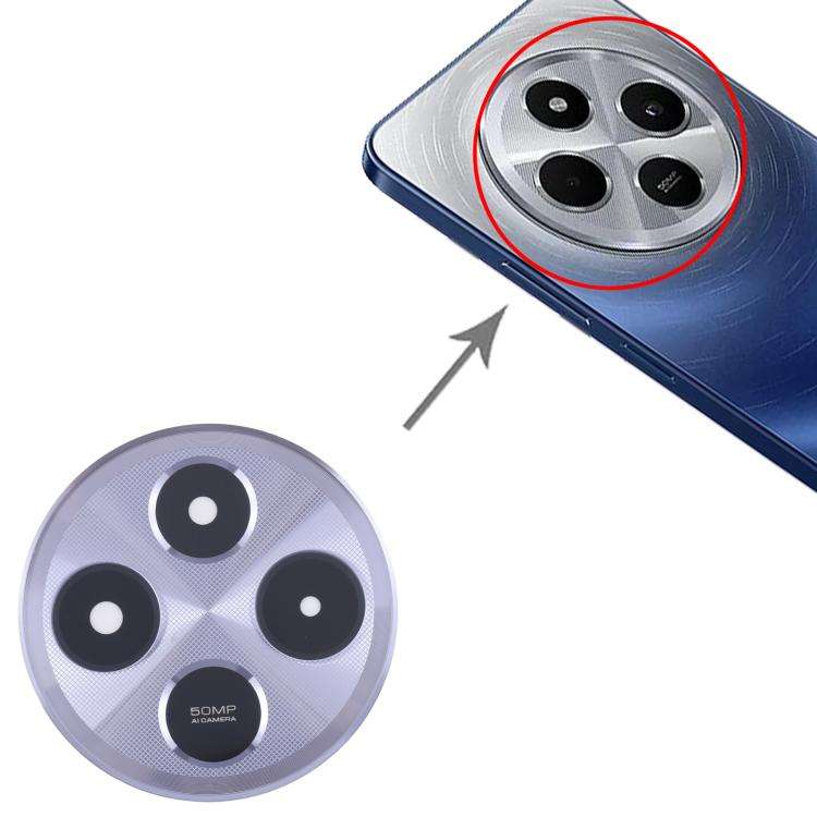For Xiaomi Redmi 14C 4G OEM Back Camera Lens (Purple)