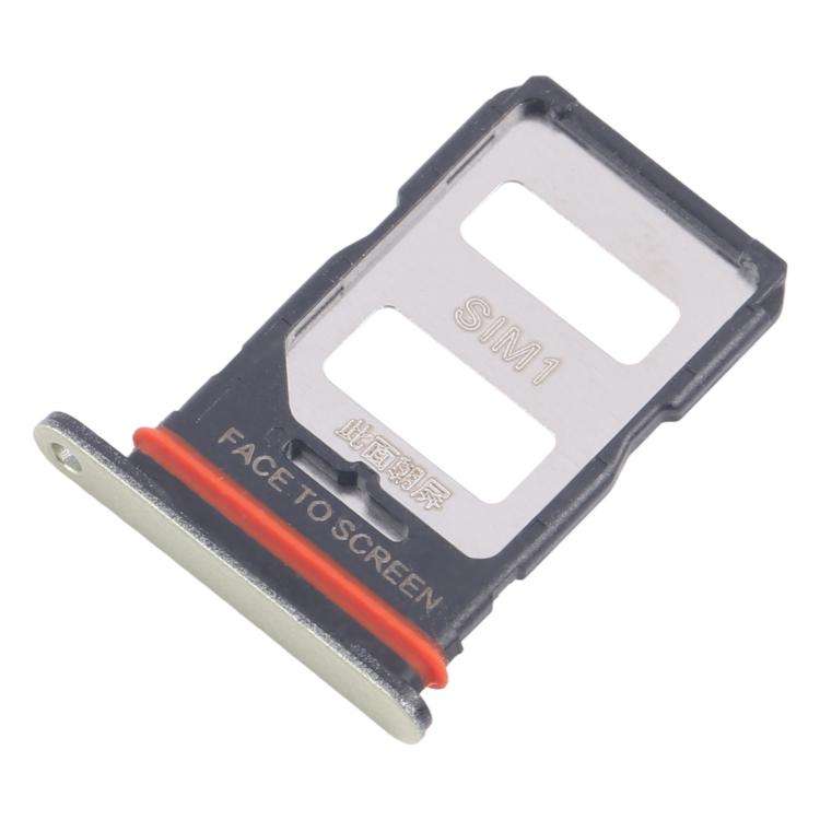 For Xiaomi 14T 5G 10pcs Original SIM Card Tray + SIM Card Tray (Green)
