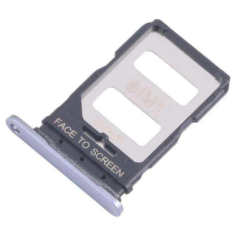 For Xiaomi 14T 5G 10pcs Original SIM Card Tray + SIM Card Tray (Blue)