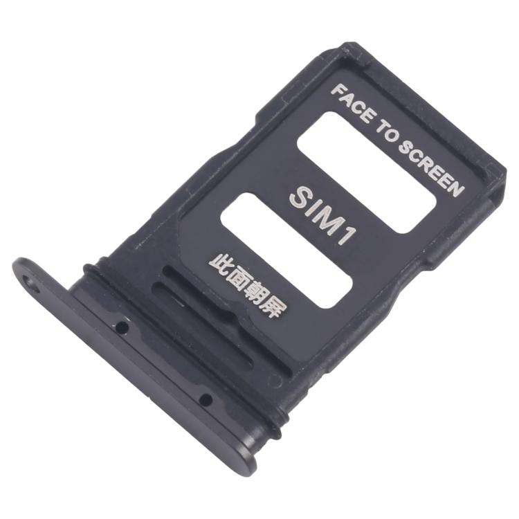 For Xiaomi 15 10pcs Original SIM Card Tray + SIM Card Tray (Black)