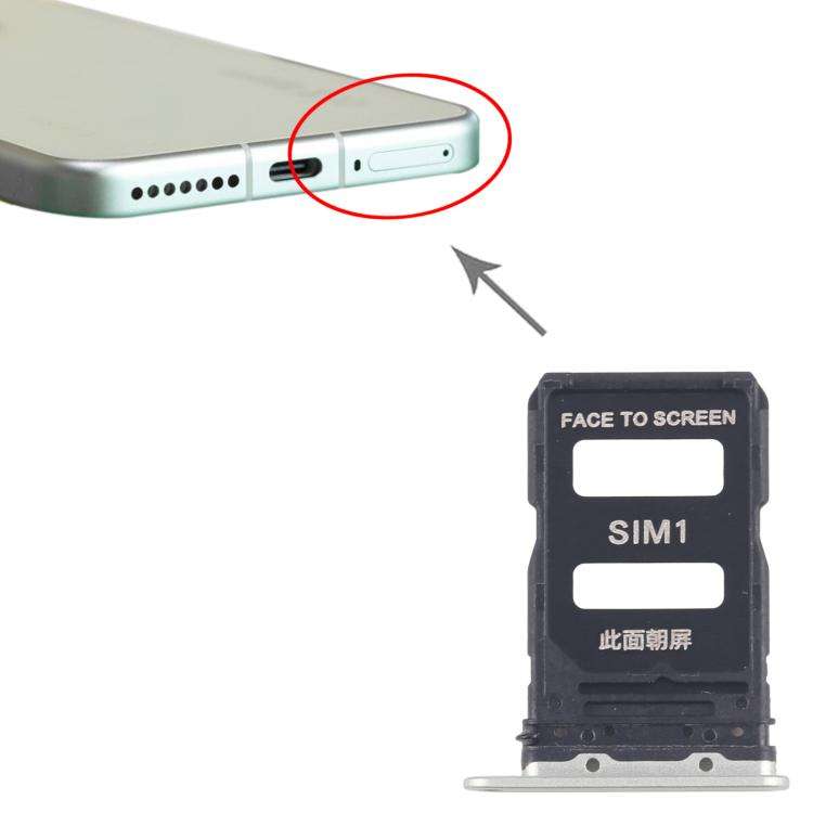 For Xiaomi 15 10pcs Original SIM Card Tray + SIM Card Tray (Green)