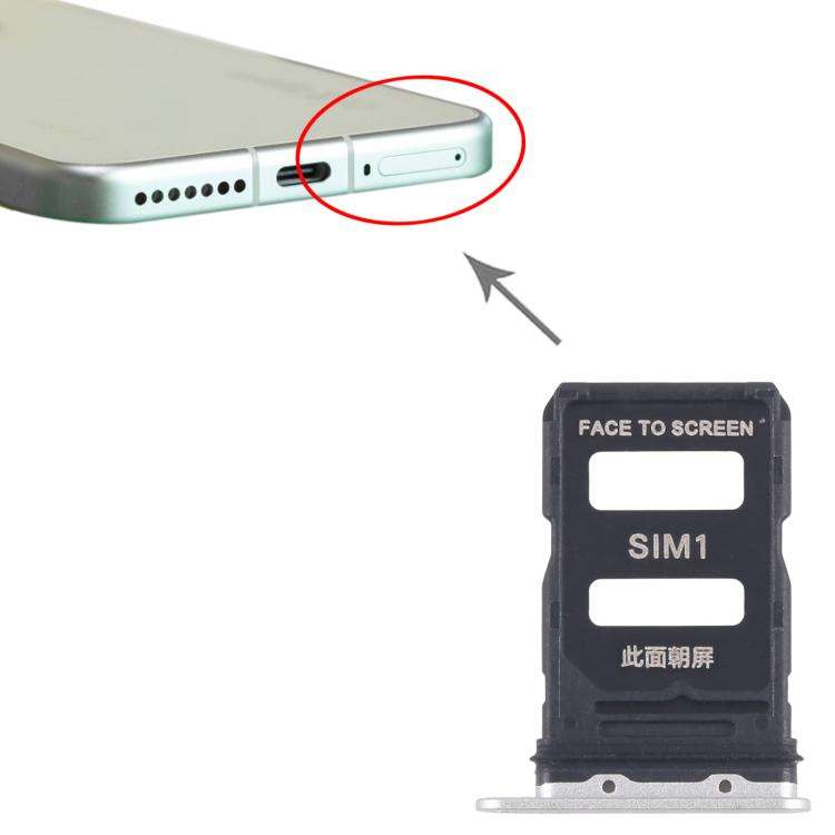 For Xiaomi 15 10pcs Original SIM Card Tray + SIM Card Tray (Gold)