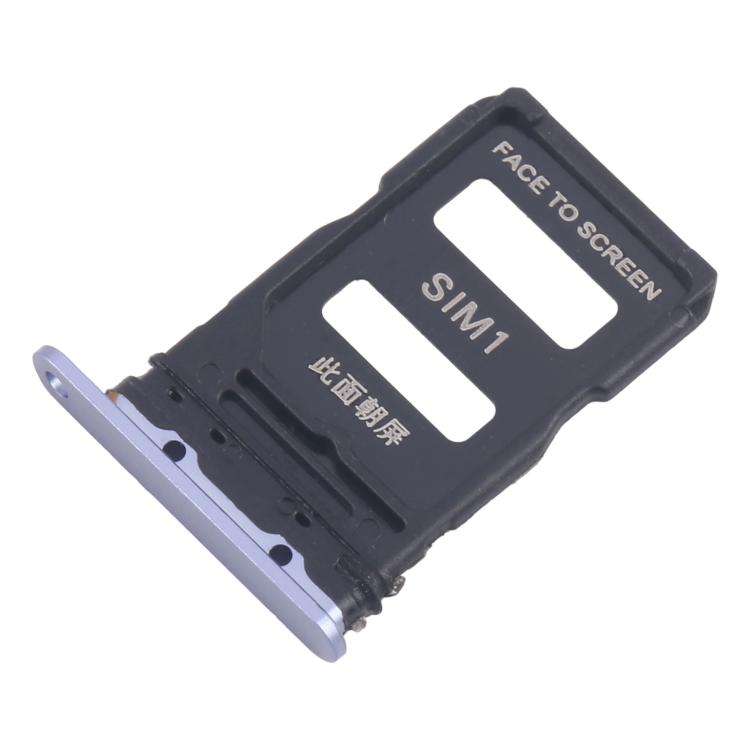 For Xiaomi 15 10pcs Original SIM Card Tray + SIM Card Tray (Blue)