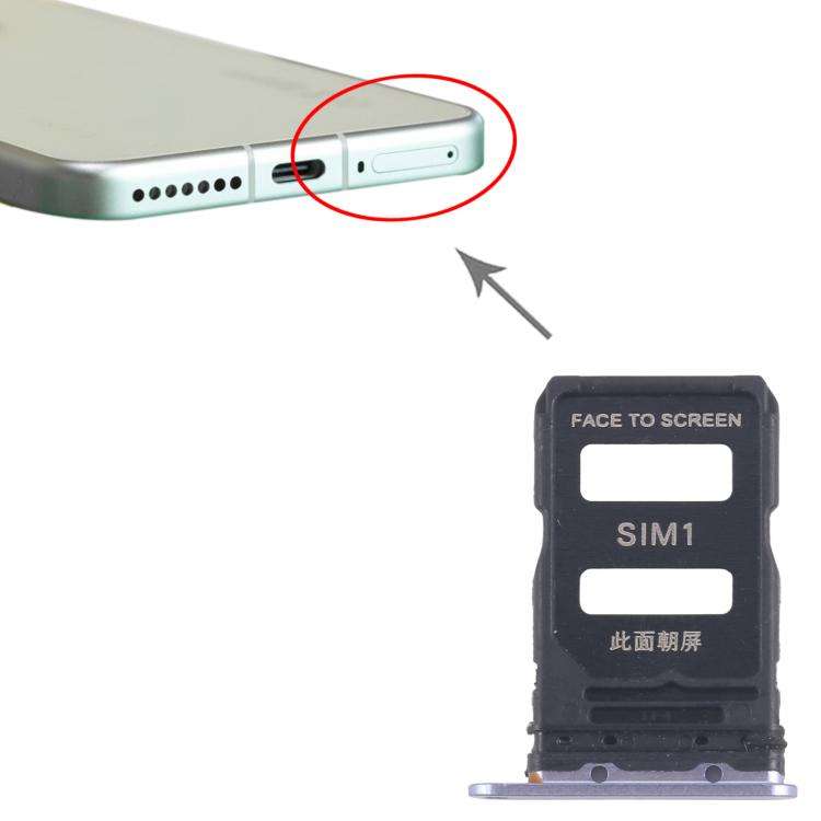 For Xiaomi 15 10pcs Original SIM Card Tray + SIM Card Tray (Blue)