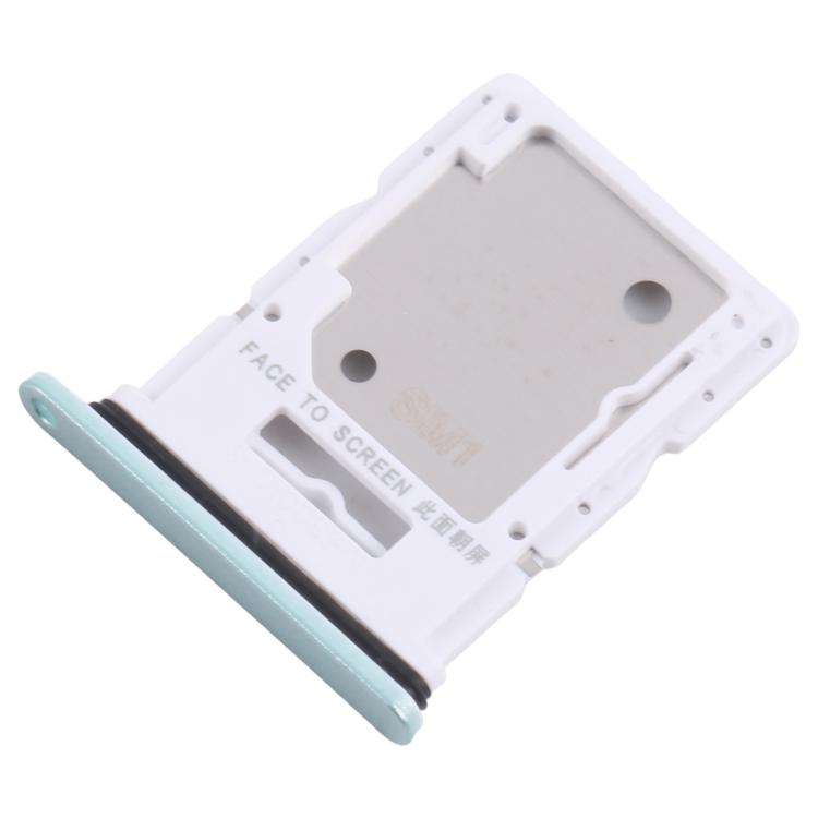 For Xiaomi Redmi Note 14 5G 10pcs Original SIM + SIM / Micro SD Card Tray (Light Green)