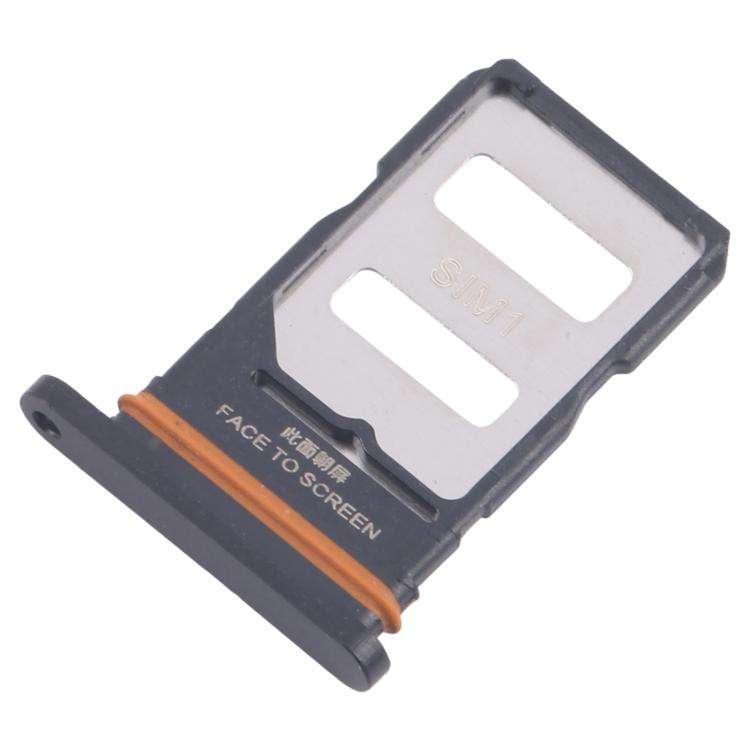 For Xiaomi Redmi Note 14 Pro+ 5G 10pcs Original SIM Card Tray + SIM Card Tray (Black)
