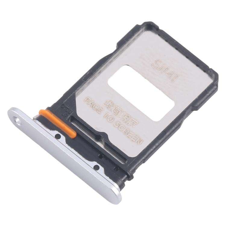 For Xiaomi Redmi Turbo 4 Pro 10pcs Original SIM Card Tray + SIM Card Tray (Silver)
