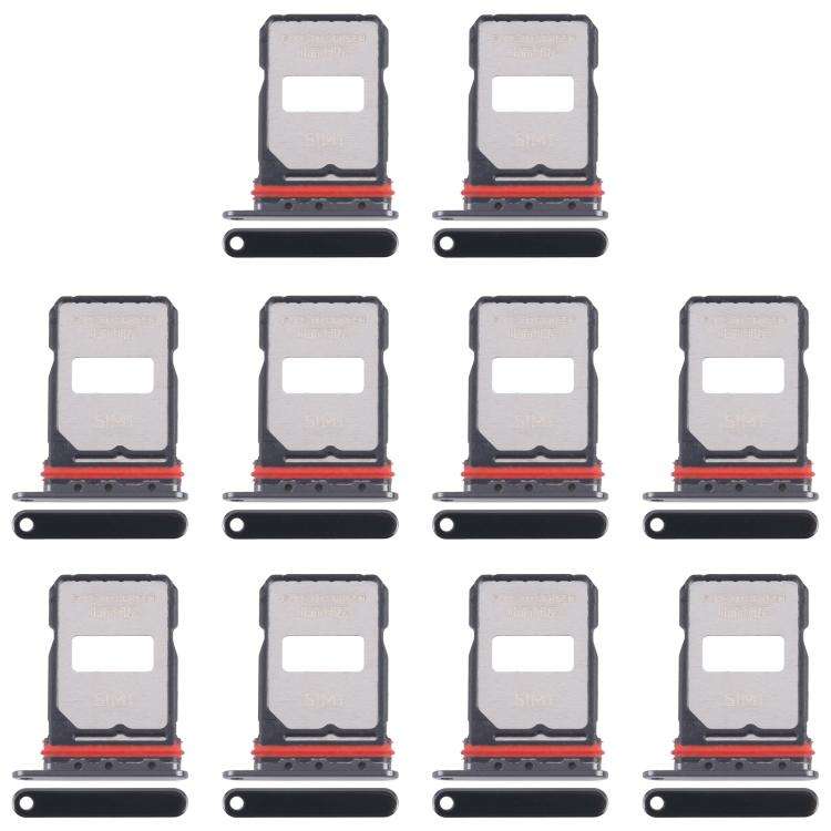 For Xiaomi Poco F7 Ultra 10pcs Original SIM Card Tray + SIM Card Tray (Jet Black)