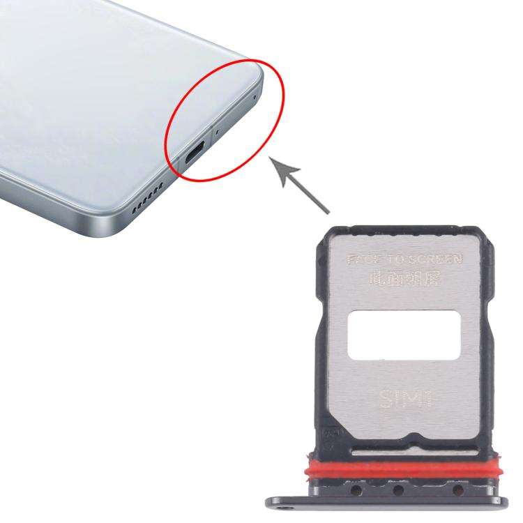For Xiaomi Redmi K80 Pro 10pcs Original SIM Card Tray + SIM Card Tray (Jet Black)