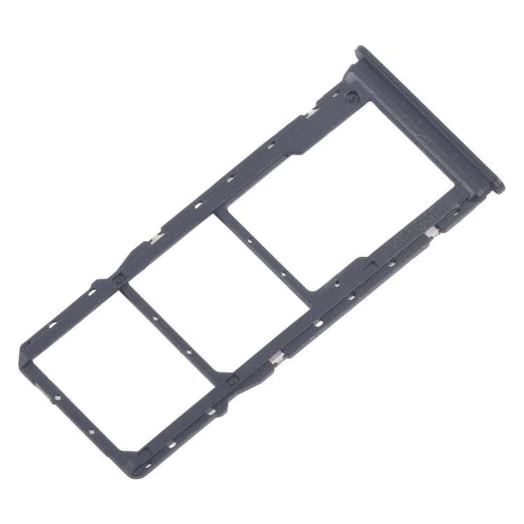 For Xiaomi Redmi 14R 5G 10pcs Original SIM Card Tray + SIM Card Tray + Micro SD Card Tray (Black)