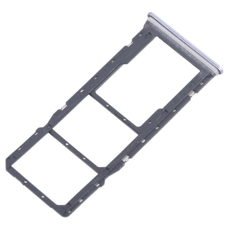 For Xiaomi Redmi 14R 5G 10pcs Original SIM Card Tray + SIM Card Tray + Micro SD Card Tray (Purple)