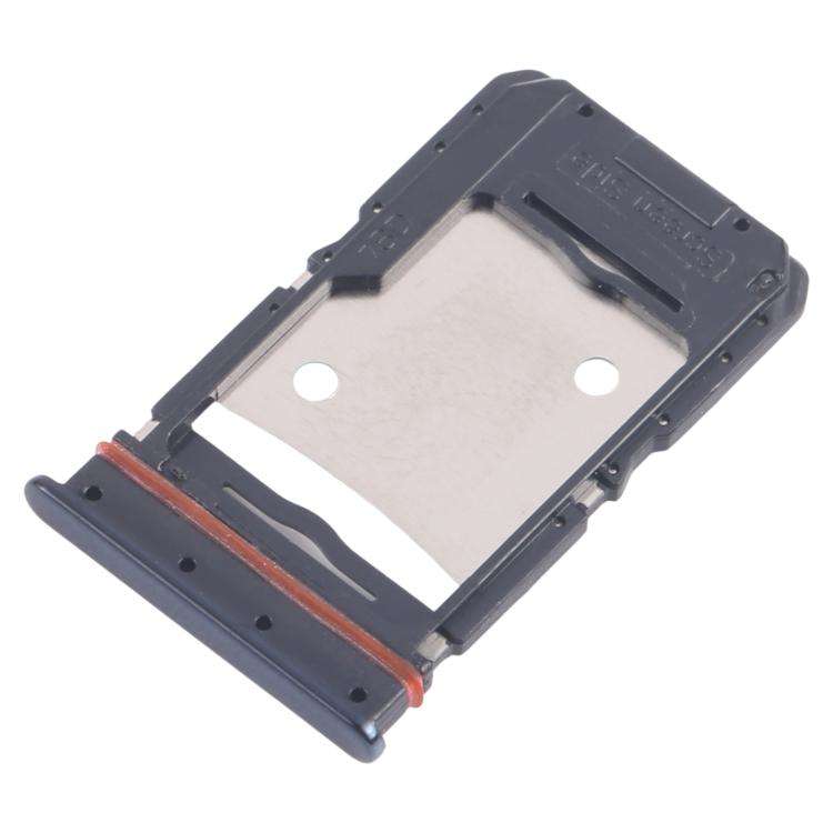 For Tecno Camon 18 P 10pcs Original SIM Card Tray + SIM Card Tray + Micro SD Card Tray (Black)