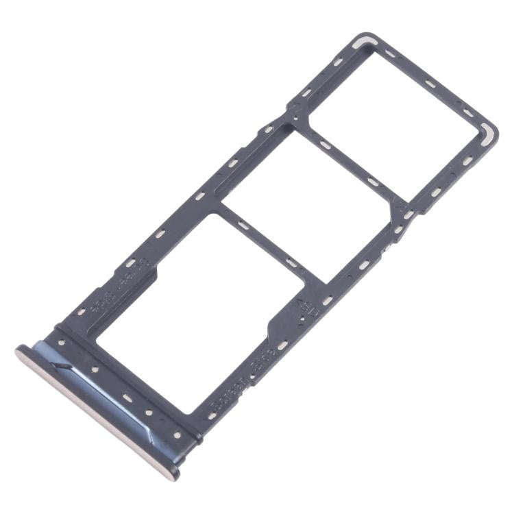 For Tecno Spark 20 Pro 4G 10pcs Original SIM Card Tray + SIM Card Tray + Micro SD Card Tray (Gold)