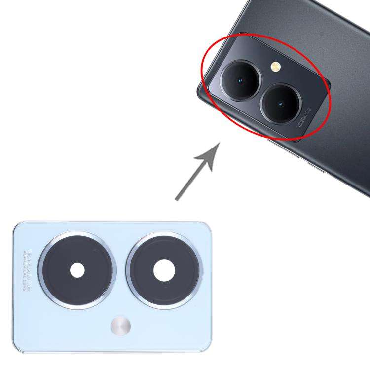 For vivo Y78+ 5G Original Rear Camera Lens Cover (Blue)