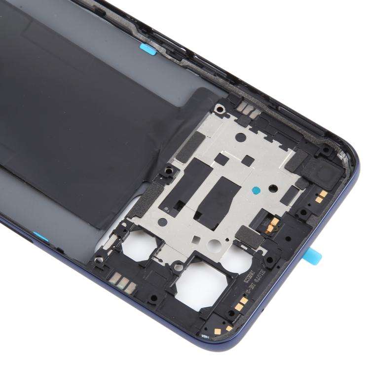 For OPPO Find X5 Lite Battery Back Cover with Middle Frame(Blue)
