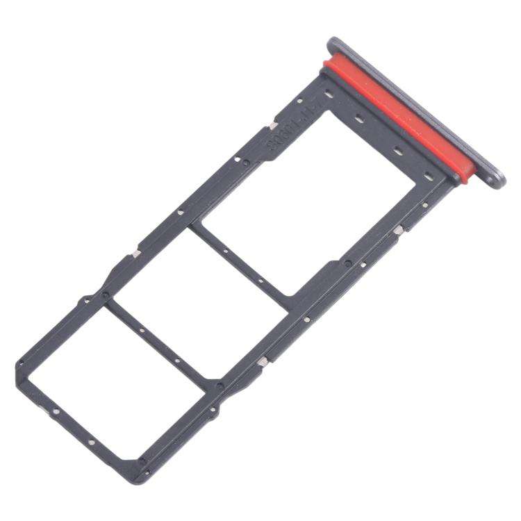For Motorola Moto E40 10pcs Original SIM Card Tray + SIM Card Tray + Micro SD Card Tray (Grey)