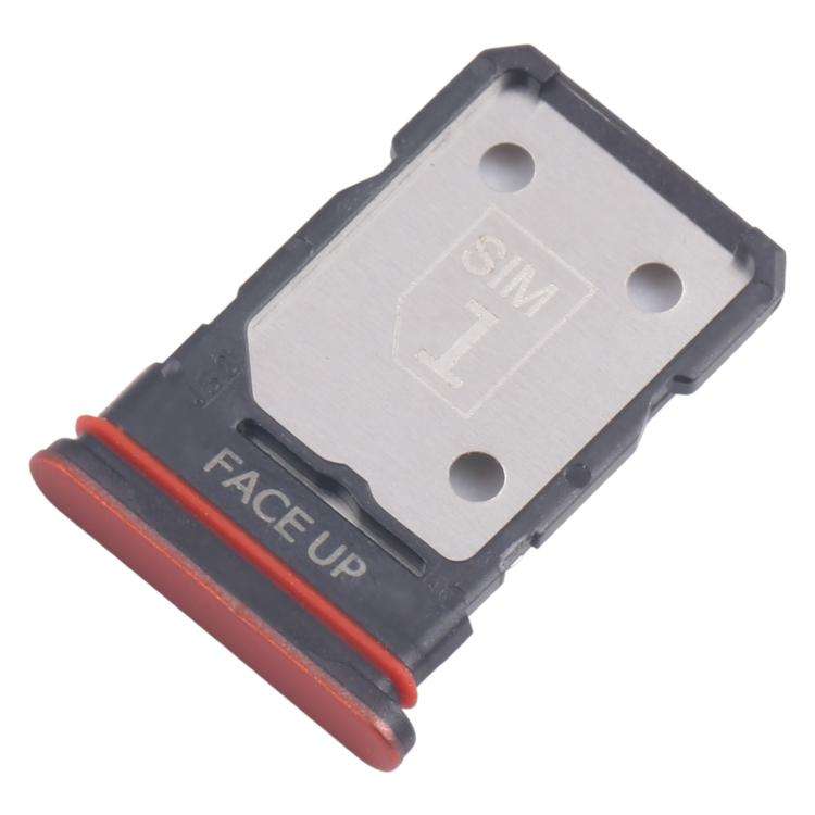 For Motorola Edge 50 Neo 10pcs Original SIM Card Tray + SIM Card Tray (Red)