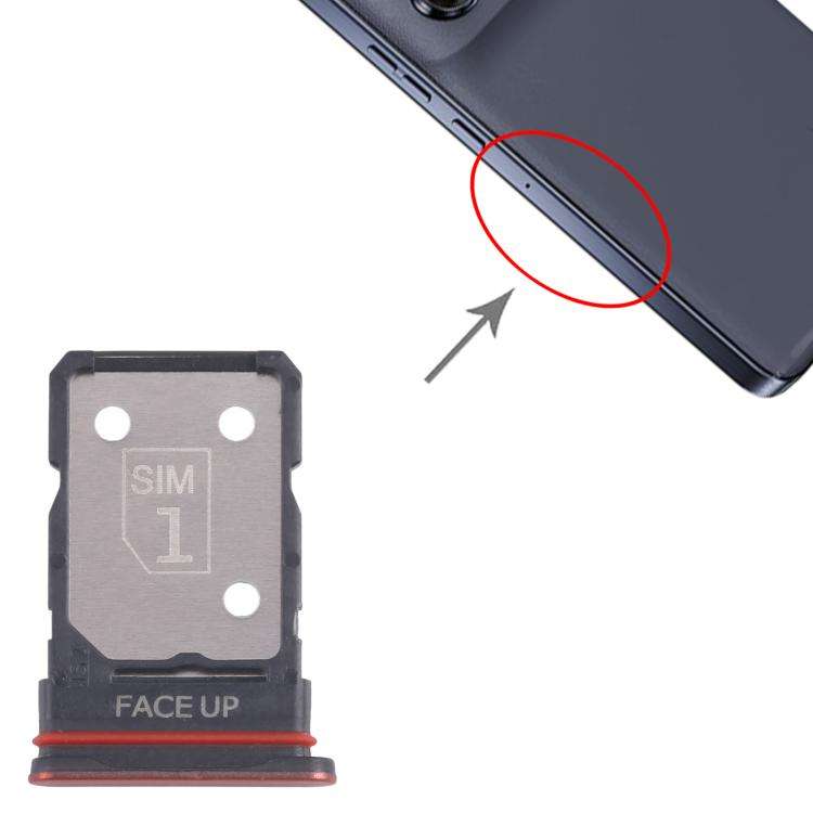 For Motorola Edge 50 Neo 10pcs Original SIM Card Tray + SIM Card Tray (Red)