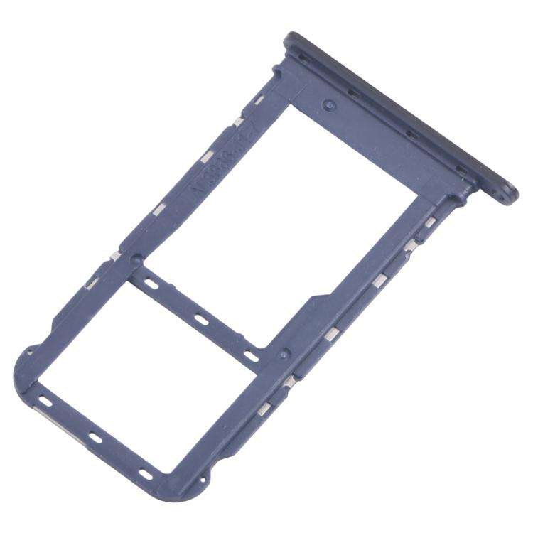 For Motorola Moto G60s XT2133-2 XT2133-1 10pcs Original SIM + Micro SD Card Tray (Blue)